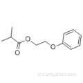 Acido propanoico, 2-metil-, 2-fenossietilestere CAS 103-60-6